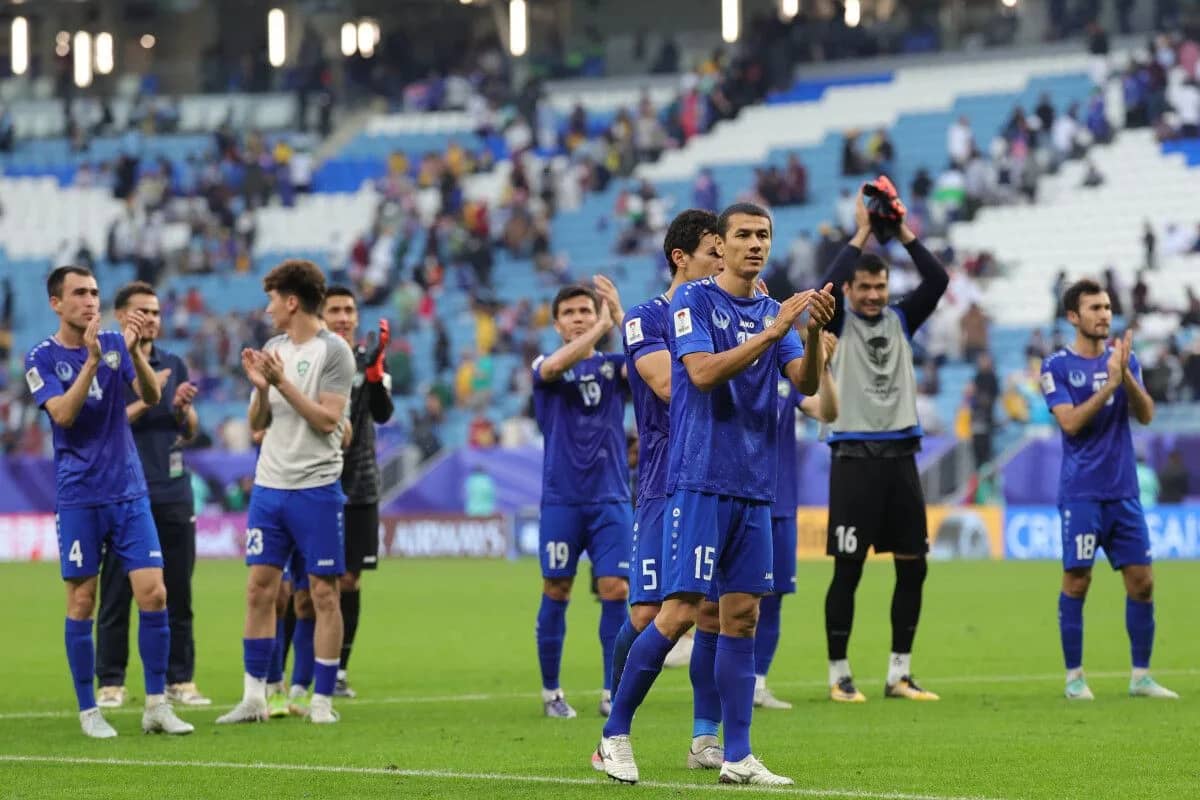 Uzbekistan v Thailand R16 Asian Cup 2023