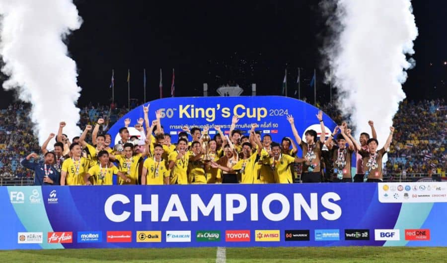 King's Cup 2024 Lễ trao giải cho nhà vô địch